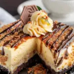 Samoa Cheesecake 2 Samoa Cheesecake