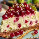 Lemon-Lime Cherry Pistachio Cheesecake 2 Lemon-Lime Cherry Pistachio Cheesecake