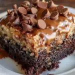 German Chocolate Poke Cake 2 German Chocolate Poke Cake