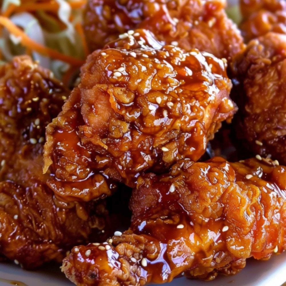 Korean Fried Chicken (Yangnyeom Chicken) Recipe