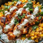 Street Corn Chicken Rice Bowl 2 Street Corn Chicken Rice Bowl