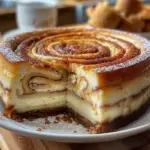 Cinnamon Roll Honeybun Cheesecake 2 Cinnamon Roll Honeybun Cheesecake