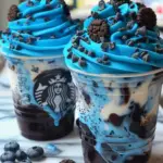 Blue Cookies & Cream Dip Frappuccinos 2 Blue Cookies & Cream Dip Frappuccinos