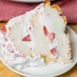 Strawberry Angel Cake 2 Strawberry Angel Cake