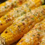 Cheesy Garlic Butter Corn on the Cob 2 Cheesy Garlic Butter Corn on the Cob