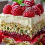 Heavenly Pistachio Raspberry Dream Cake 2 Heavenly Pistachio Raspberry Dream Cake