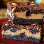 Peanut Butter Stuffed Brownies 2 Peanut Butter Stuffed Brownies