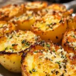 Mini Baked Parmesan Potato Rounds 2 Mini Baked Parmesan Potato Rounds