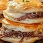 Savory French Dip Biscuits 2 Savory French Dip Biscuits