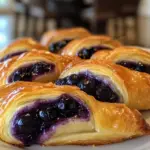 Lemon Blueberry Cheesecake Crescent Rolls 2 Lemon Blueberry Cheesecake Crescent Rolls