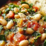 Mediterranean White Beans & Greens 2 Mediterranean White Beans & Greens