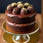 Double-Layered Chocolate Cake 2 Double-Layered Chocolate Cake