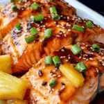 Honey Pineapple Salmon 2 Honey Pineapple Salmon