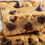 Peanut Butter Chocolate Chip Cookie Bars 2 Peanut Butter Chocolate Chip Cookie Bars