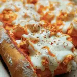 Buffalo Chicken Garbage Bread