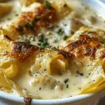 Creamy Alfredo Lasagna Soup 2 Creamy Alfredo Lasagna Soup