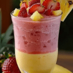 Strawberry Piña Colada Smoothie
