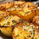Mini Baked Parmesan Potato Rounds