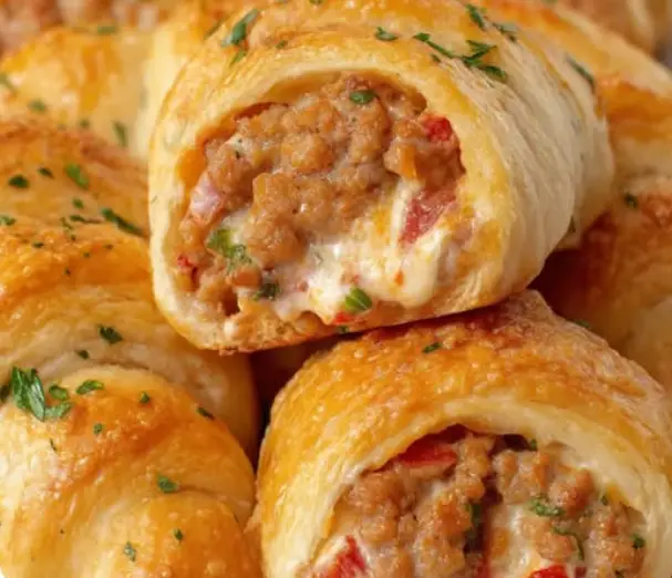 Sausage Cream Cheese Crescent Rolls