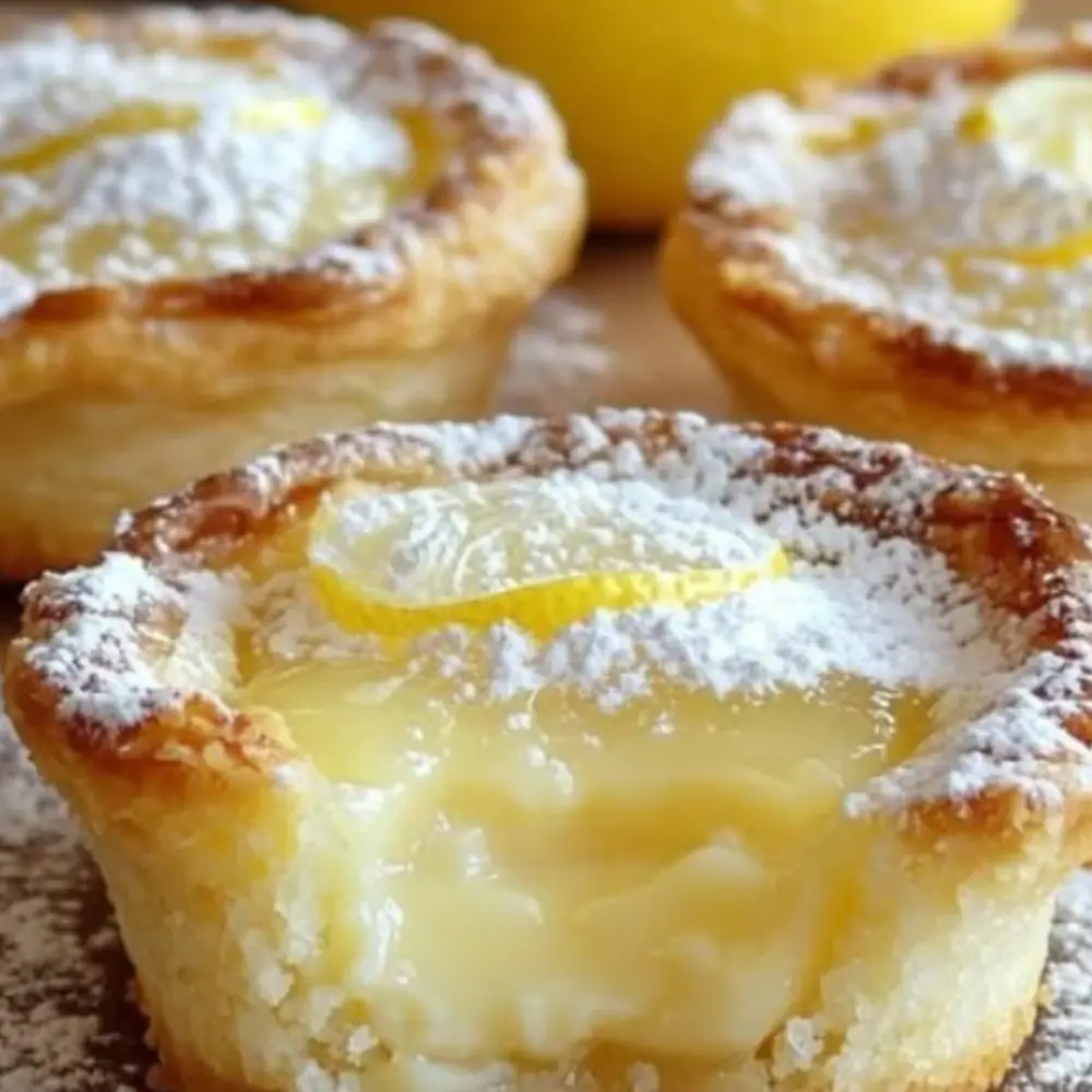 Baby Lemon Impossible Pies