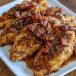 Maple Glazed Chicken with Crispy Bacon 3 Maple Glazed Chicken with Crispy Bacon