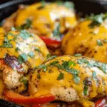 Cheesy Baked Fajita Chicken 3 Cheesy Baked Fajita Chicken
