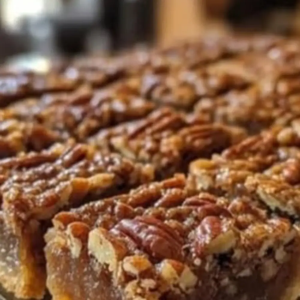 Lazy Girl Pecan Pie Bars