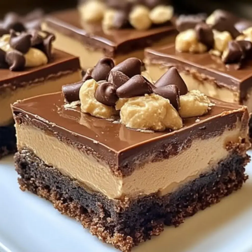 Chocolate Peanut Butter Dream Bars