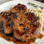 Succulent Pork Chops with Balsamic Glaze 3 Succulent Pork Chops with Balsamic Glaze