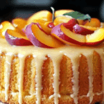 Peach Buttermilk Cake