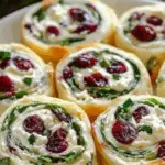 Cranberry Feta Pinwheels with Cream Cheese 2 Cranberry Feta Pinwheels with Cream Cheese