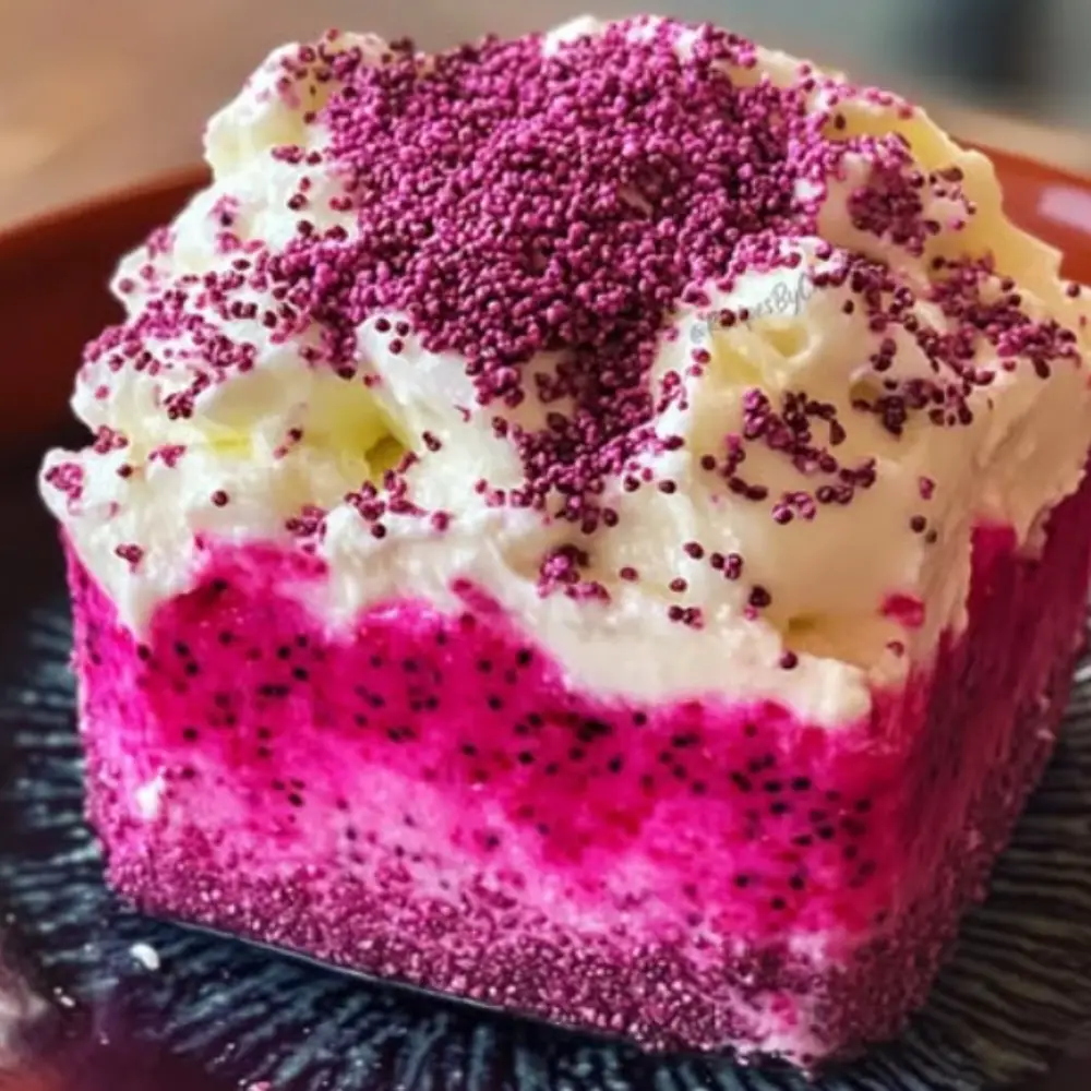 Dragon Fruit Tiramisu