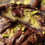 Pistachio-Filled Chunky Chocolate Cookies 3 Pistachio-Filled Chunky Chocolate Cookies