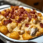 Chicken Bacon Ranch Tater Tot Casserole 2 Chicken Bacon Ranch Tater Tot Casserole