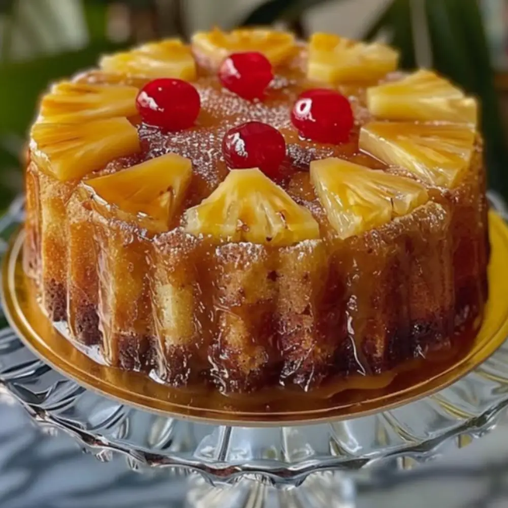 Pineapple Upside-Down Cake Recipe