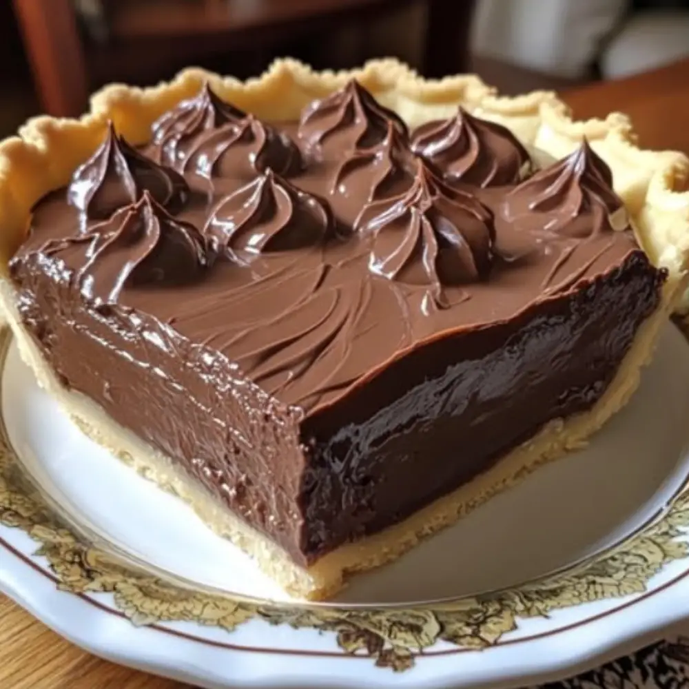 Old-Fashioned Chocolate Pie