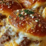 Garlic Parmesan Cheeseburger Bombs 3 Garlic Parmesan Cheeseburger Bombs