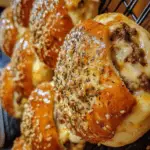 Garlic Parmesan Cheeseburger Bombs 3 Garlic Parmesan Cheeseburger Bombs