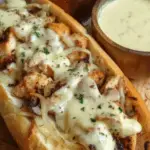 White BBQ Chicken Subs 3 White BBQ Chicken Subs