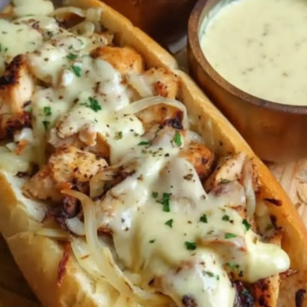 White BBQ Chicken Subs