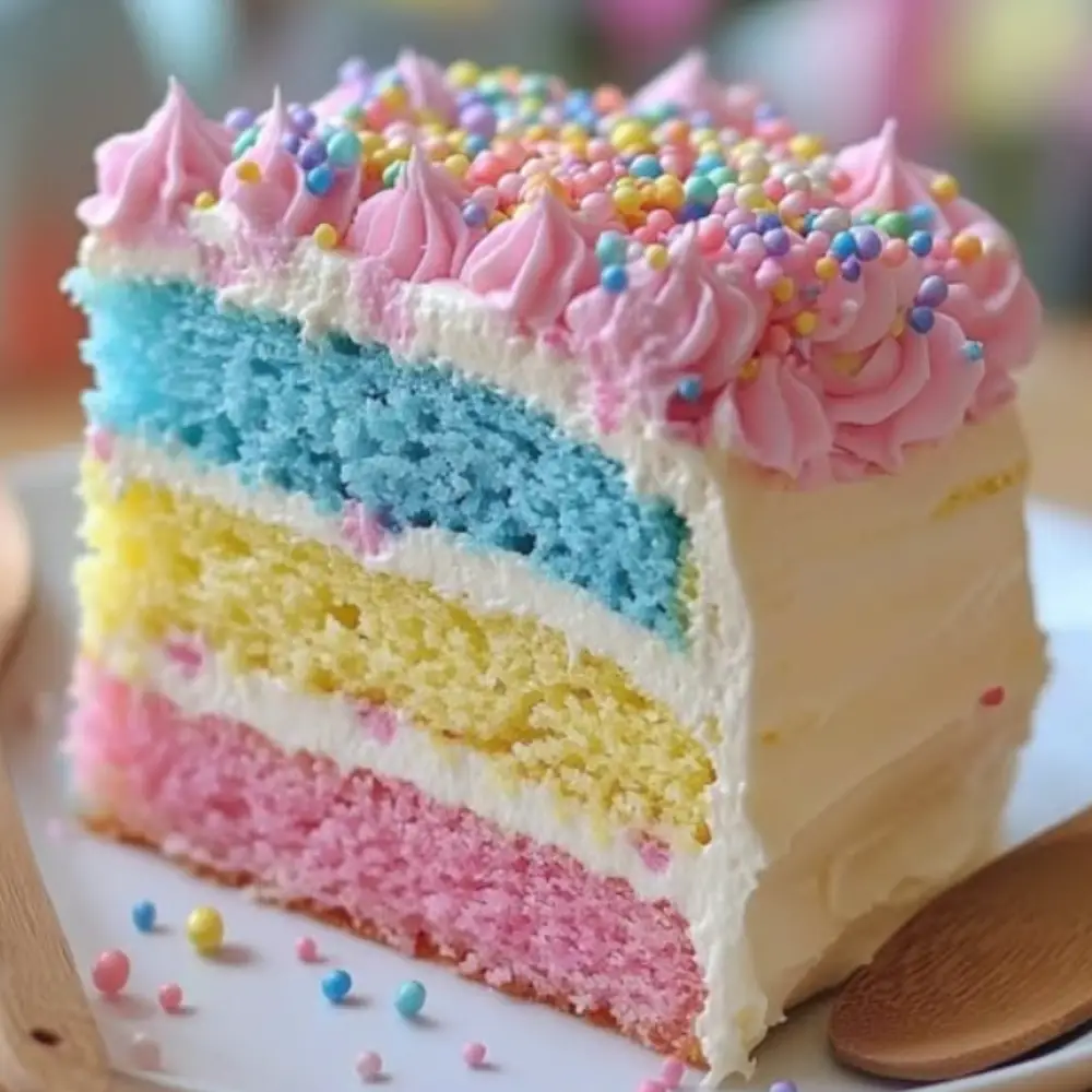 Cotton Candy Cake