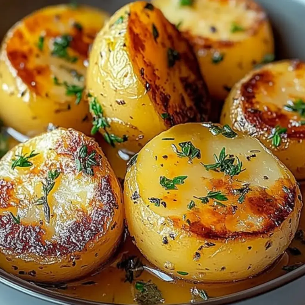 Herb-Infused Fondant Potatoes