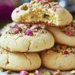 Persian-Inspired Pistachio Rose Cookies 3 Persian-Inspired Pistachio Rose Cookies