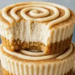 Mini Cinnamon Roll Cheesecakes 3 Mini Cinnamon Roll Cheesecakes