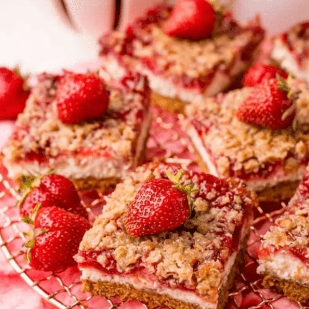 Strawberry Cheesecake Bars