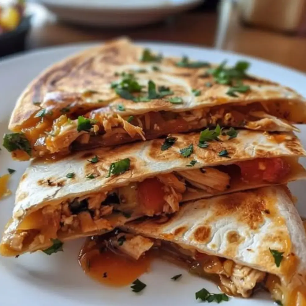 BBQ Chicken Quesadillas