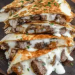 Steak & Cheese Quesadillas 3 Steak & Cheese Quesadillas