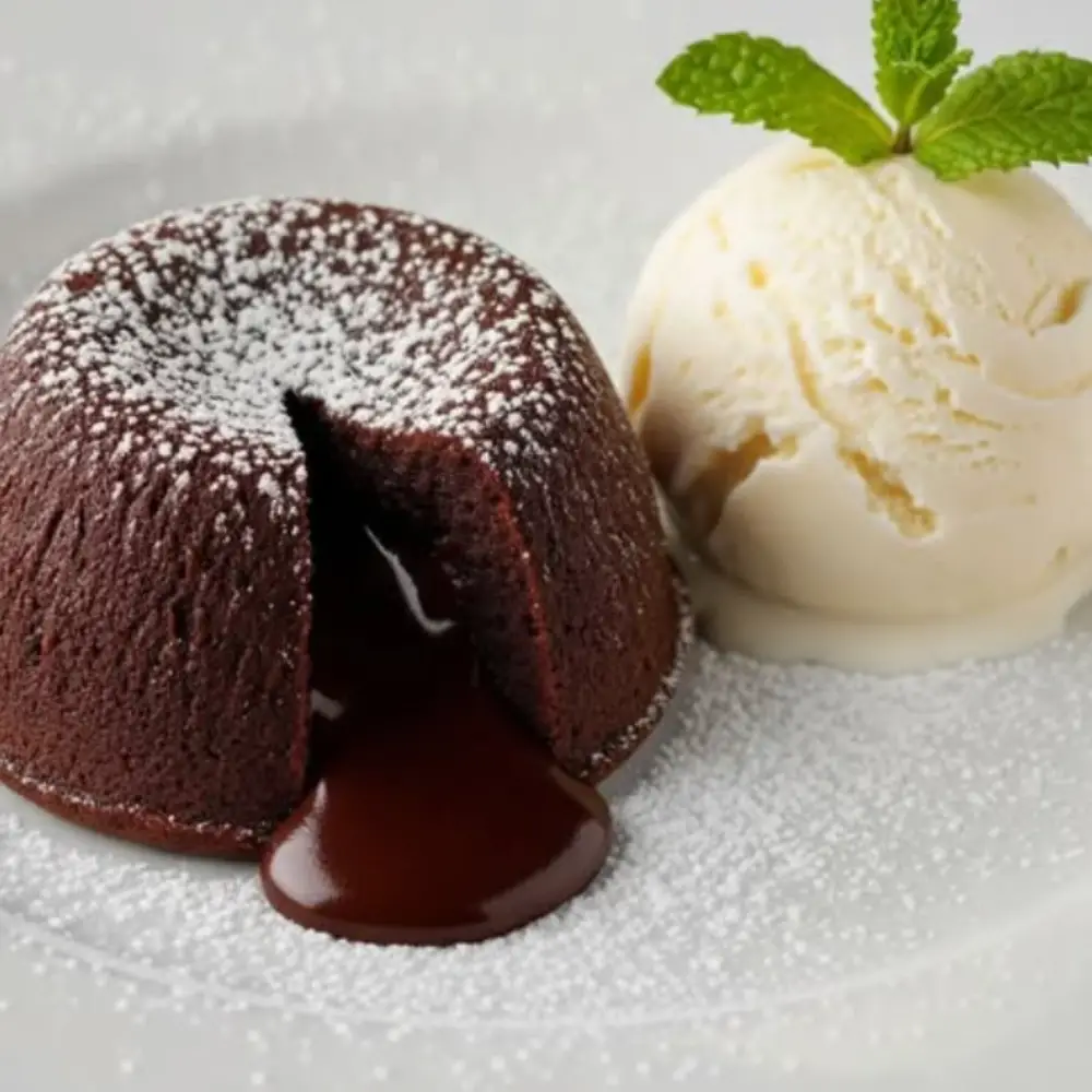 CHOCOLATE LAVA CAKE