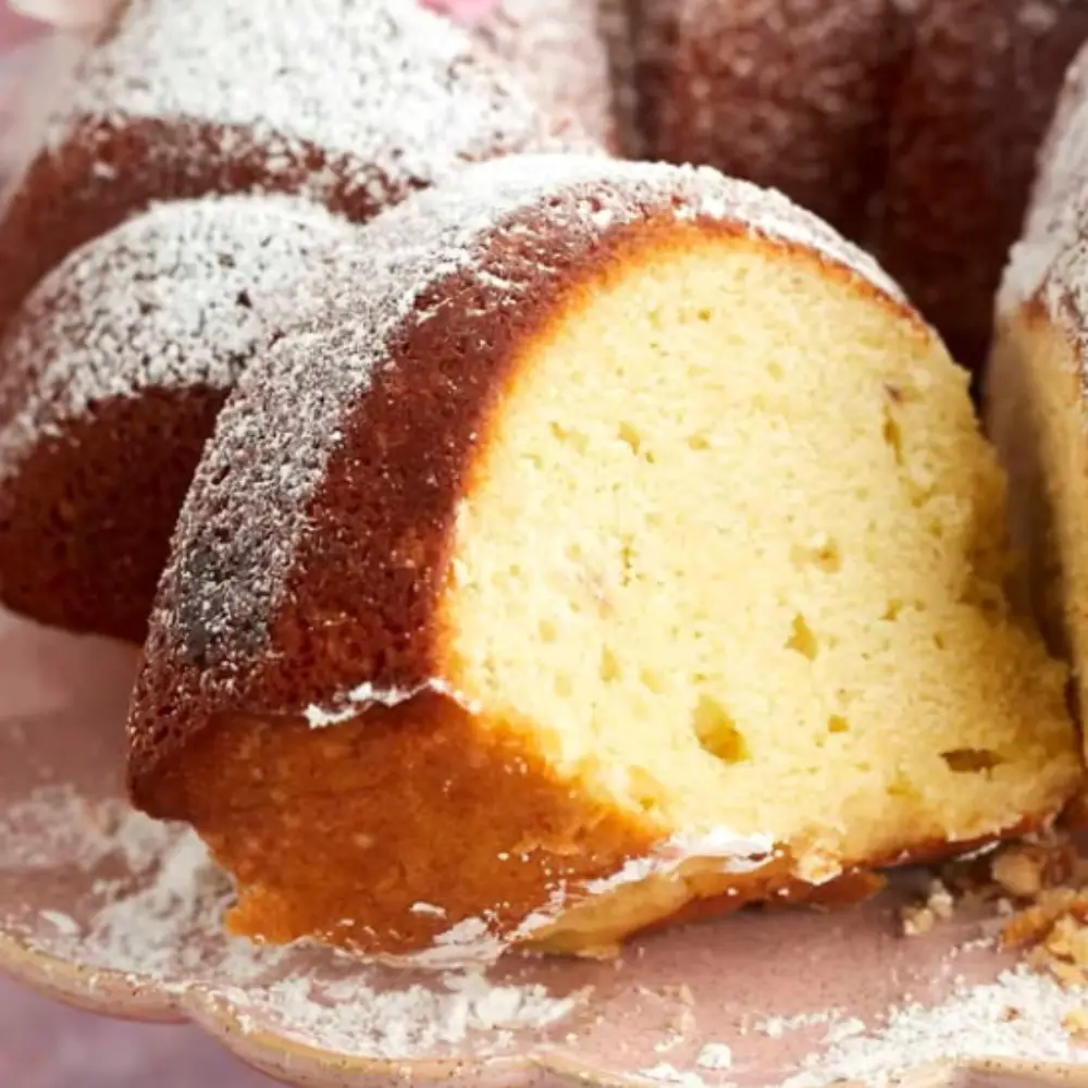 Strawberry Lemon Bundt Cake