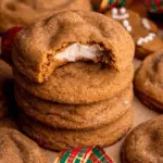 Gingerbread Cheesecake Cookies 3 Gingerbread Cheesecake Cookies